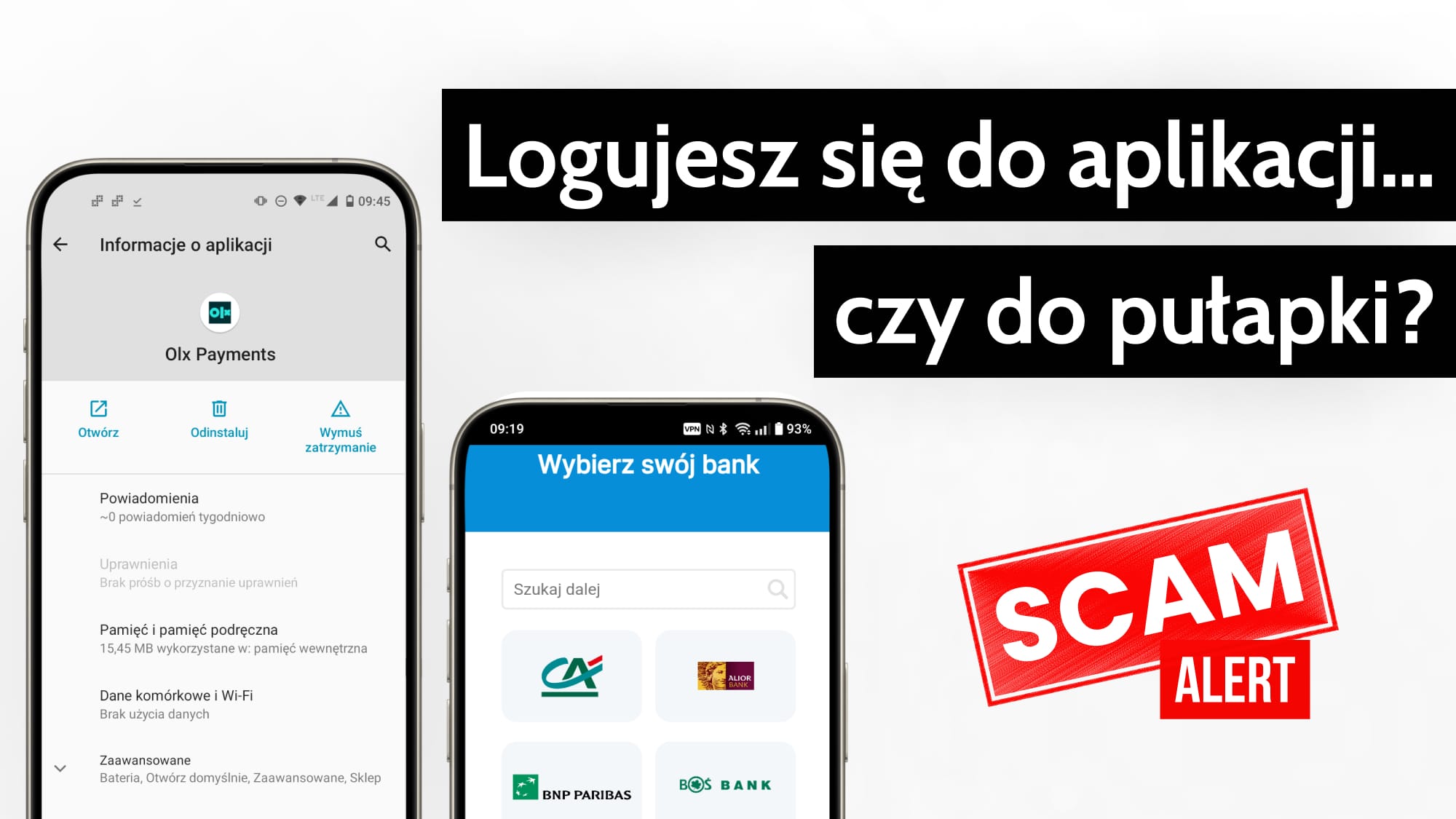 Atak na użytkowników Androida - Fałszywa aplikacja OLX